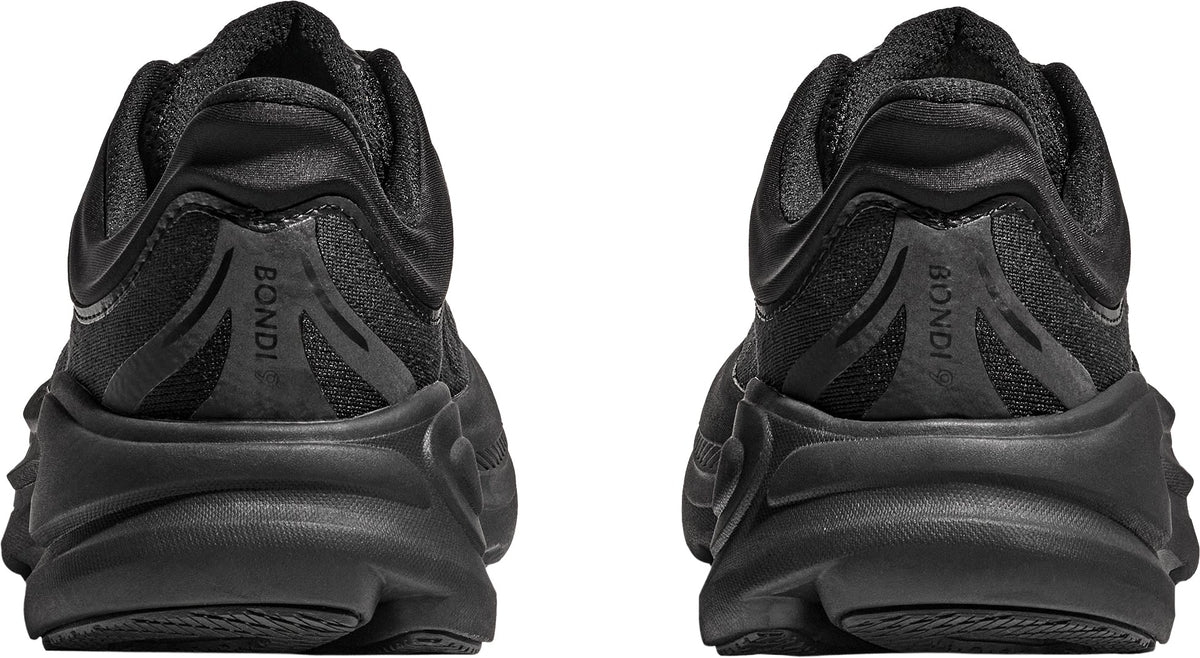 Women's Bondi 9 Wide Fit Road Running Shoes - Black