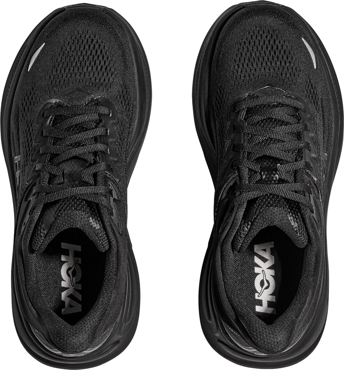 Women's Bondi 9 Wide Fit Road Running Shoes - Black