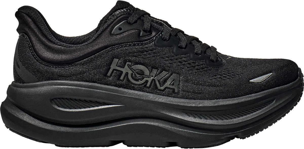 Women's Bondi 9 Wide Fit Road Running Shoes - Black