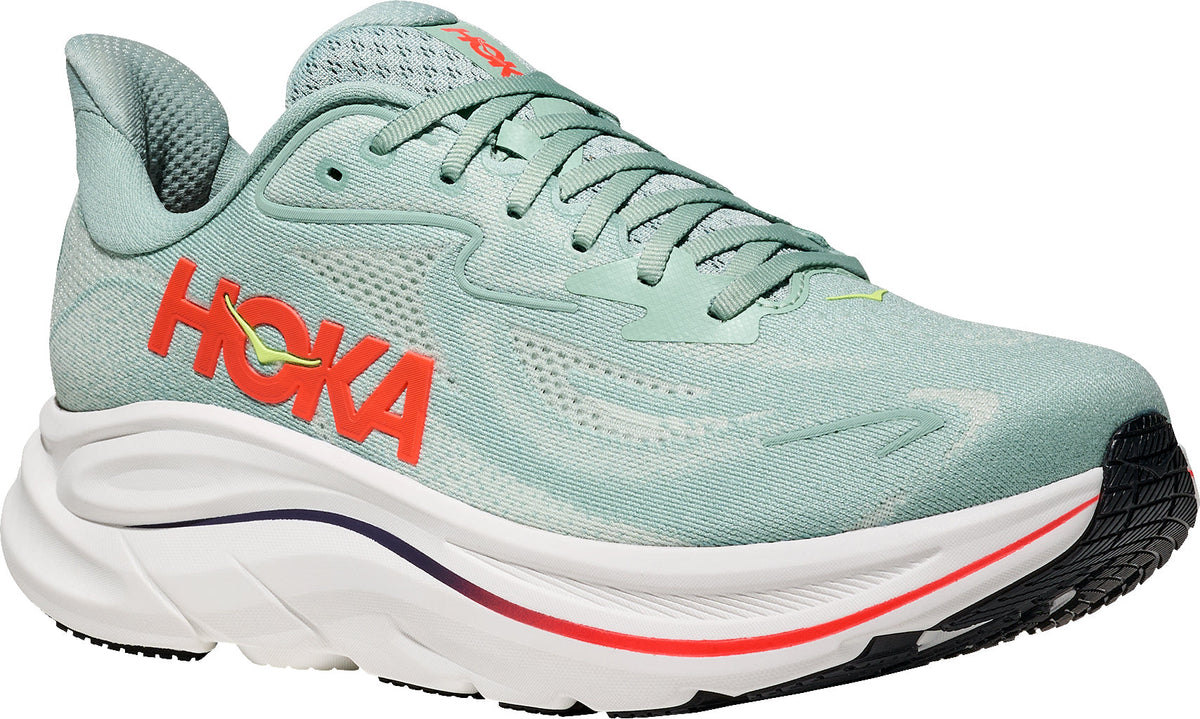 Men's Clifton 10 Road Running Shoes - Green