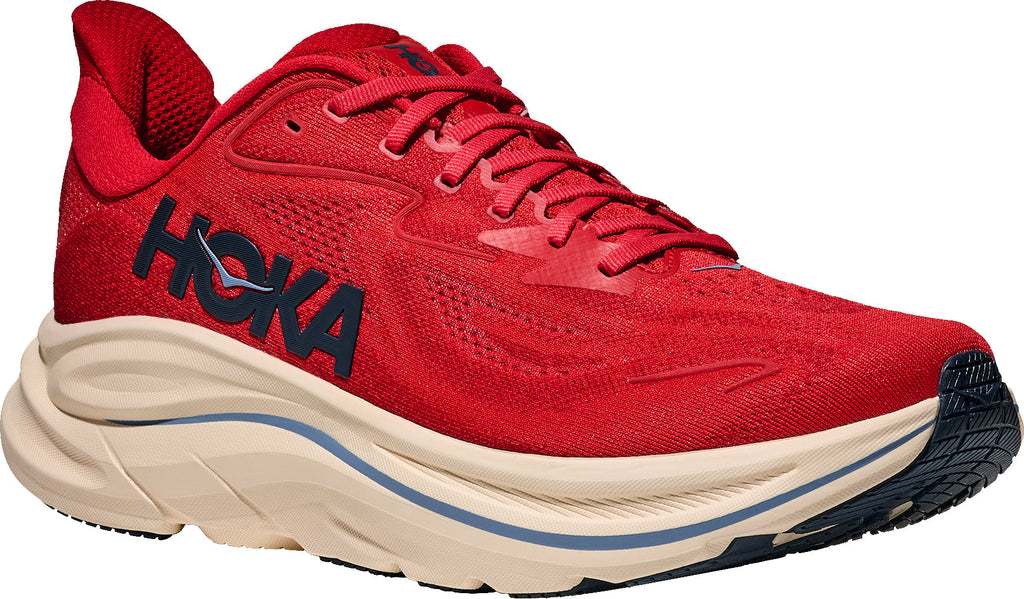 Men's Clifton 10 Road Running Shoes - Red