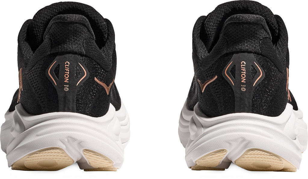 Women's Clifton 10 Road Running Shoes - Black