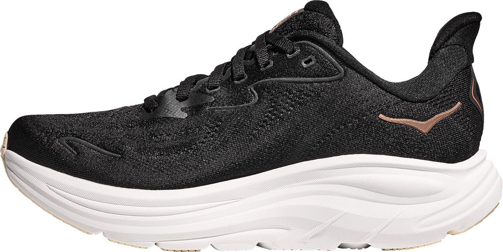 Women's Clifton 10 Road Running Shoes - Black