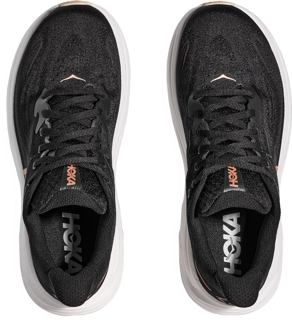 Women's Clifton 10 Road Running Shoes - Black