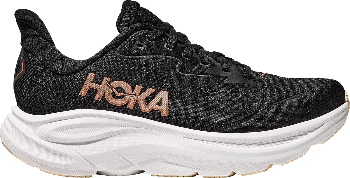 Women's Clifton 10 Road Running Shoes - Black