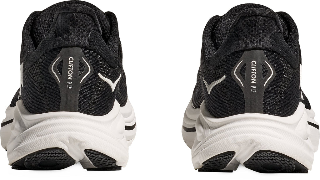 Women's Clifton 10 Road Running Shoes - Black