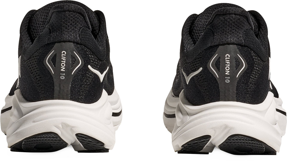 Women's Clifton 10 Road Running Shoes - Black