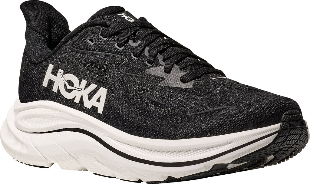 Women's Clifton 10 Road Running Shoes - Black