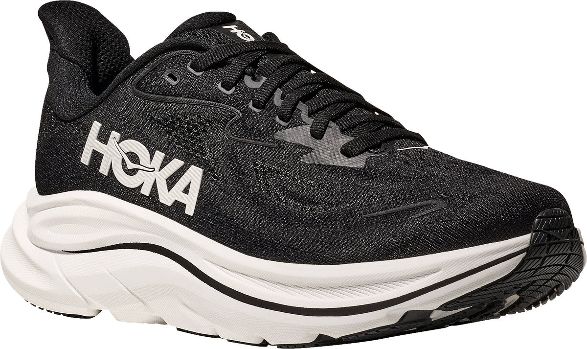 Women's Clifton 10 Road Running Shoes - Black