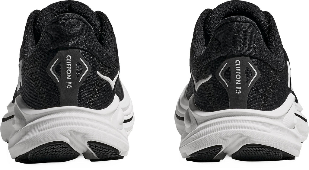 Junior Clifton 10 Road Running Shoes - Black