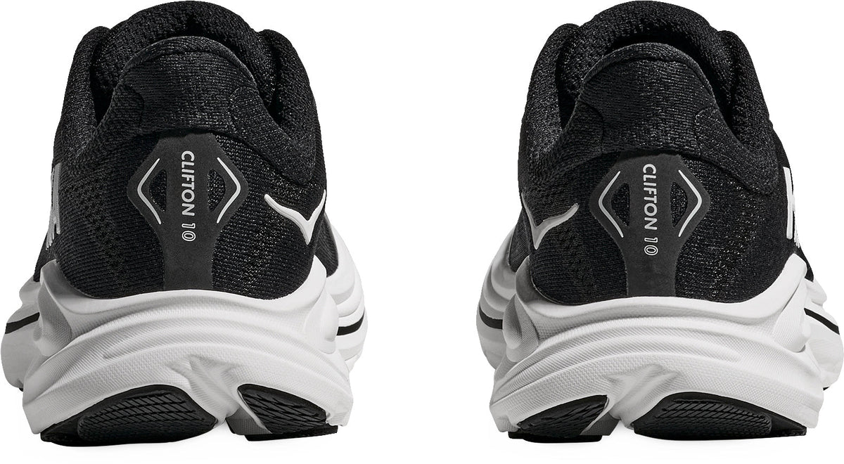 Junior Clifton 10 Road Running Shoes - Black