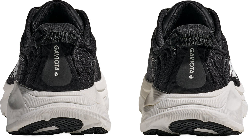 Men's Gaviota 6 Wide Fit Road Running Shoes - Black