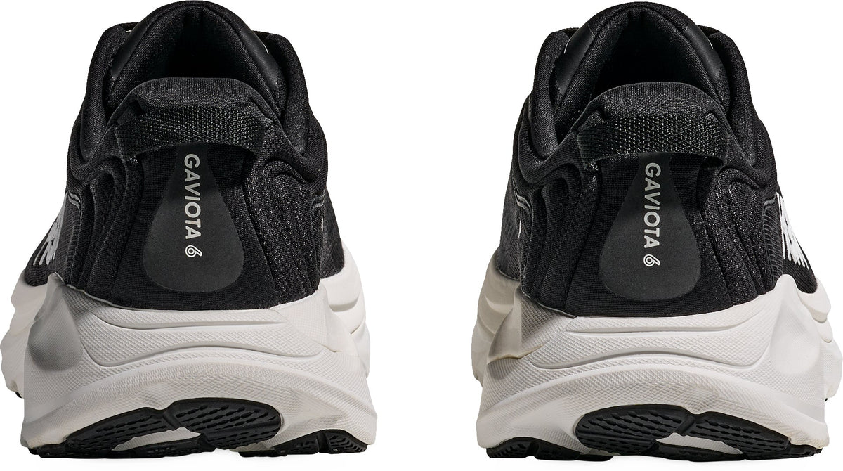 Men's Gaviota 6 Wide Fit Road Running Shoes - Black