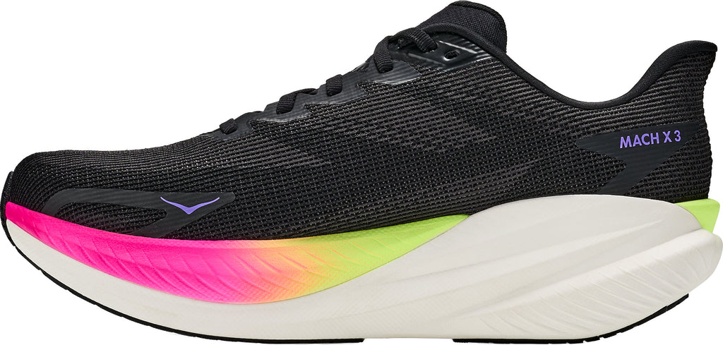Men's Mach X 3 Road Running Shoes - Black