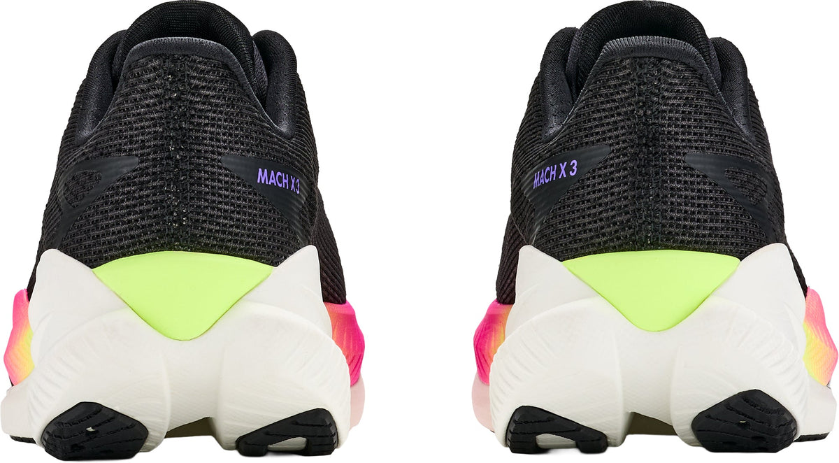 Women's Mach X 3 Road Running Shoes - Black