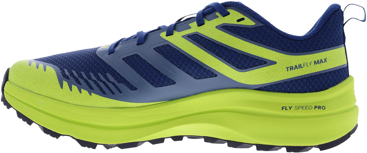 Men's TrailFly Max Wide Fit Trail Running Shoes - Blue