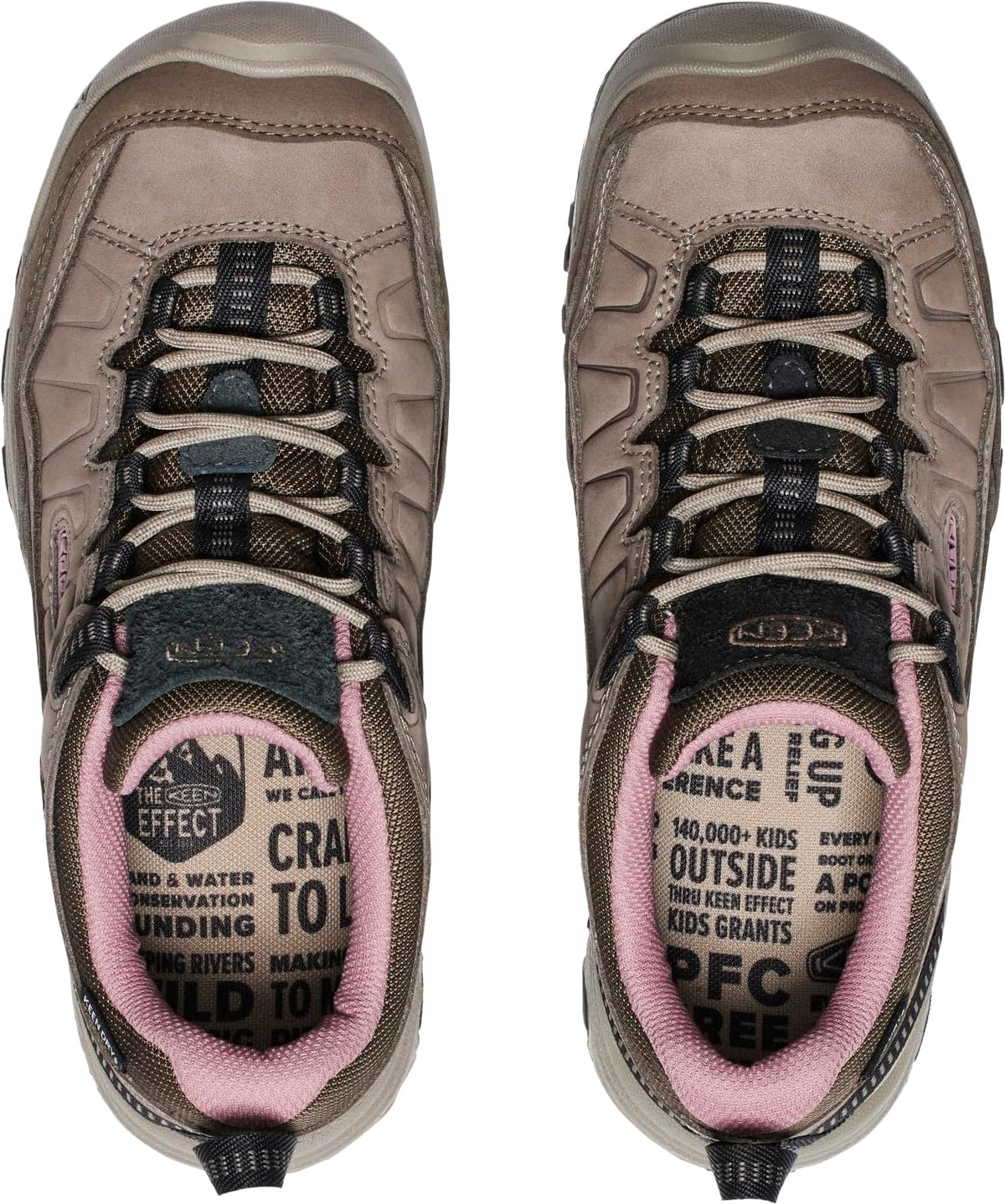 Women's Targhee IV Waterproof Walking Shoes - Brown