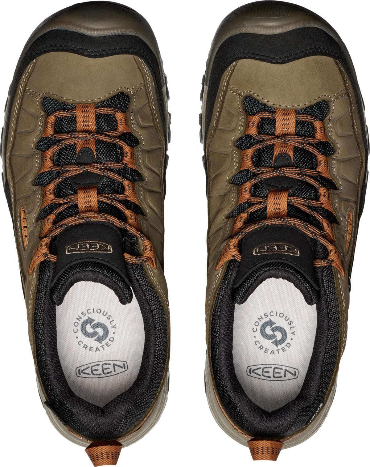Men's Targhee IV Waterproof Walking Shoes - Brown