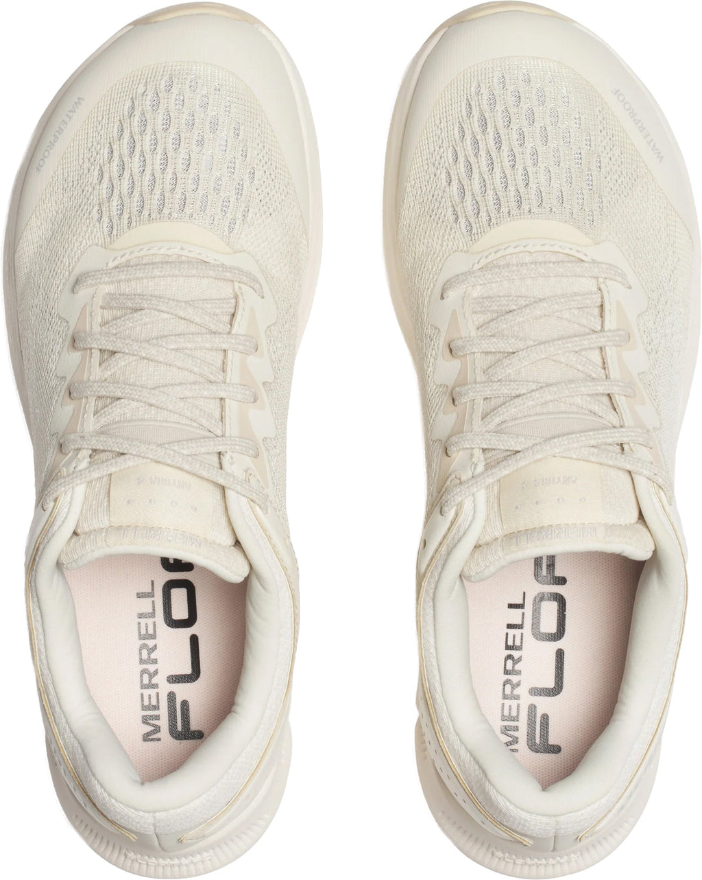 Women's Antora 4 Waterproof Trail Running Shoes - Cream