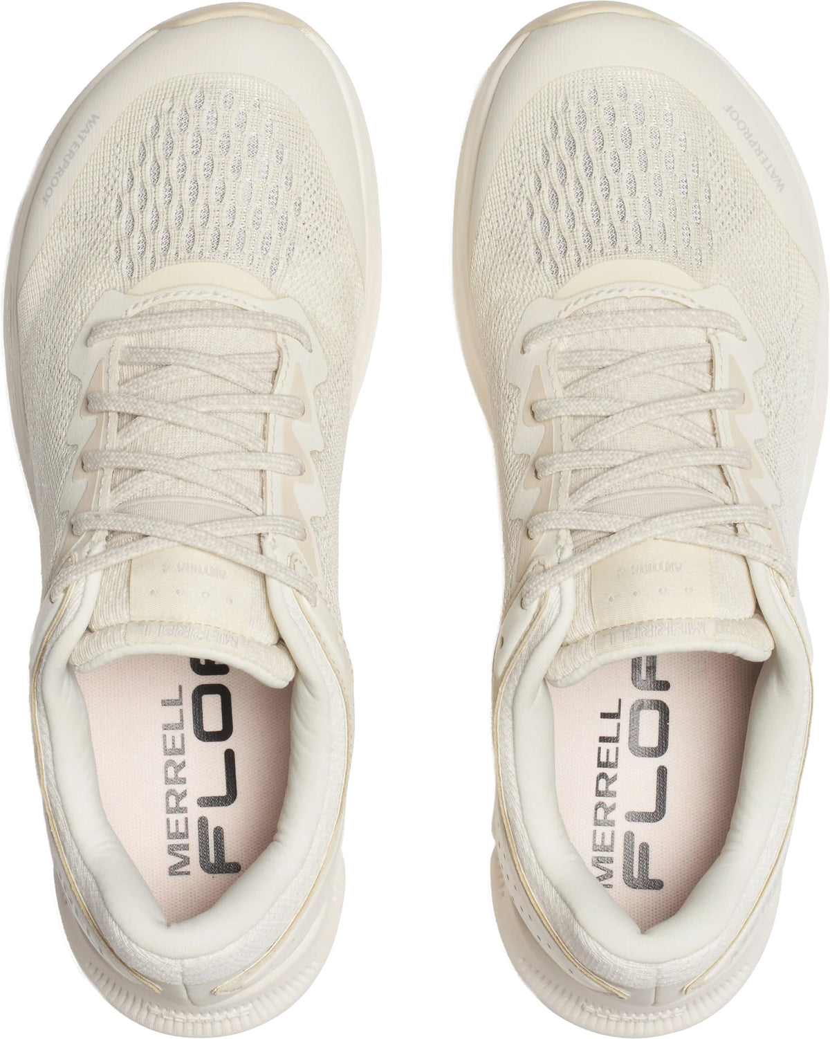 Women's Antora 4 Waterproof Trail Running Shoes - Cream