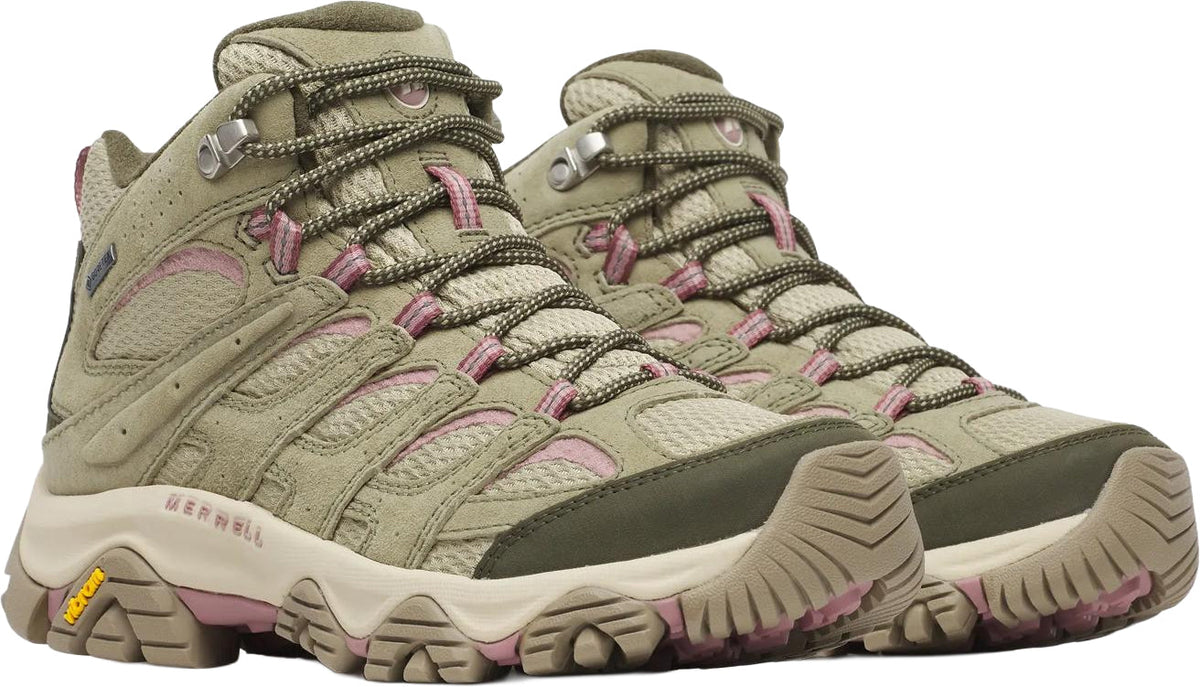 Women's Moab 3 Mid GORE-TEX Walking Boots - Green