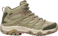 Women's Moab 3 Mid GORE-TEX Walking Boots - Green
