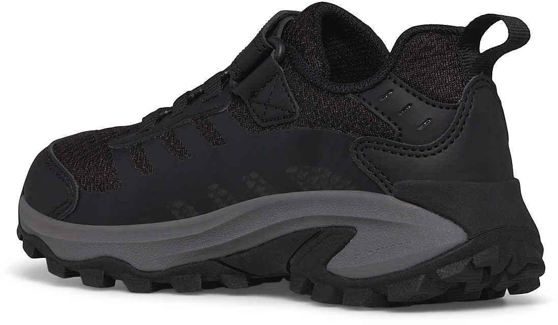 Moab Speed 2 A/C Waterproof Childrens Walking Shoes - Black