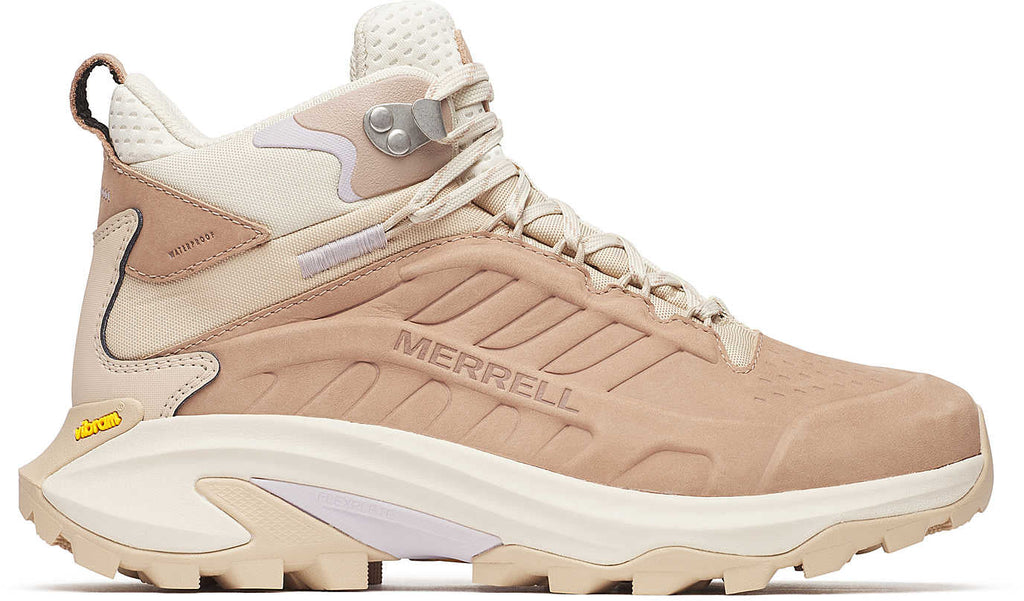 Women's Moab Speed 2 Leather Mid Waterproof Walking Boots - Pink