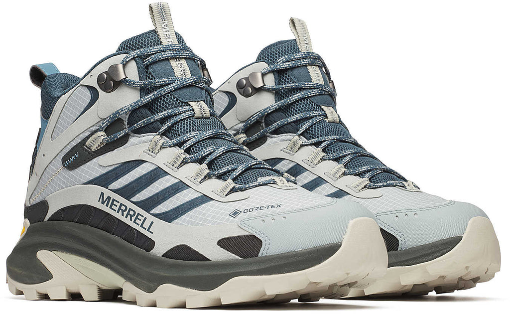 Men's Moab Speed 2 Mid GORE-TEX Walking Boots - Grey