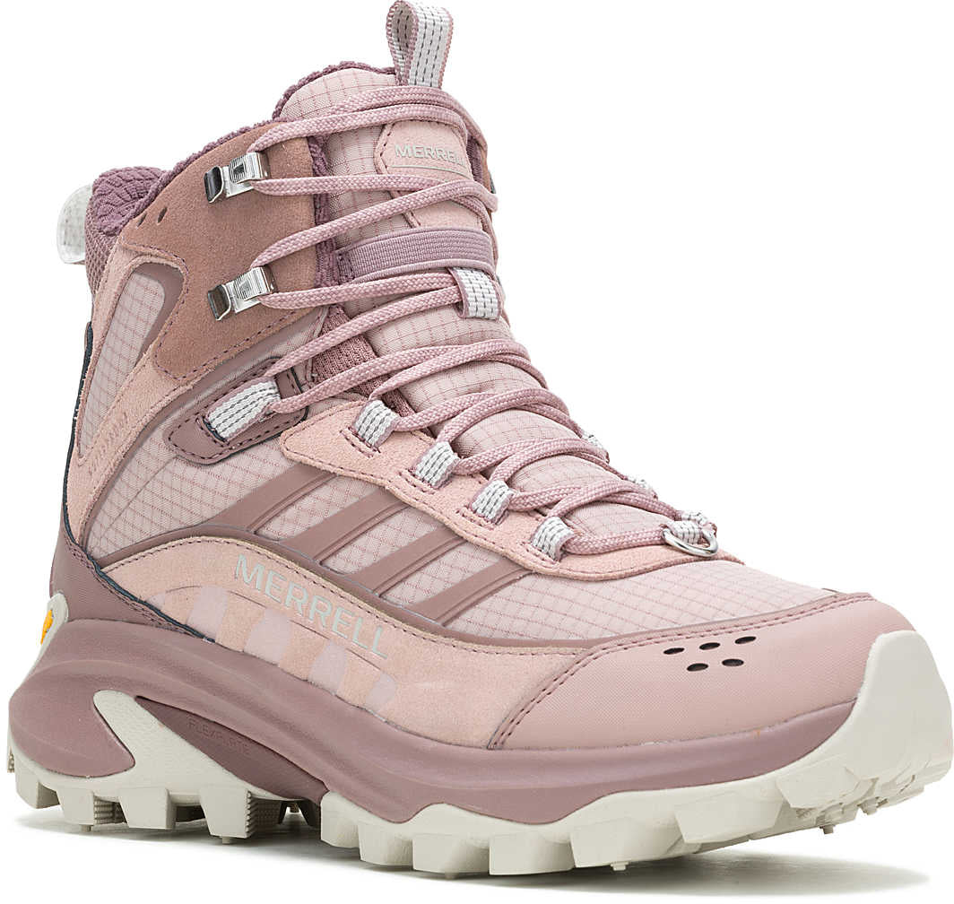 Women's Moab Speed 2 Thermo Mid Waterproof Walking Boots - Pink