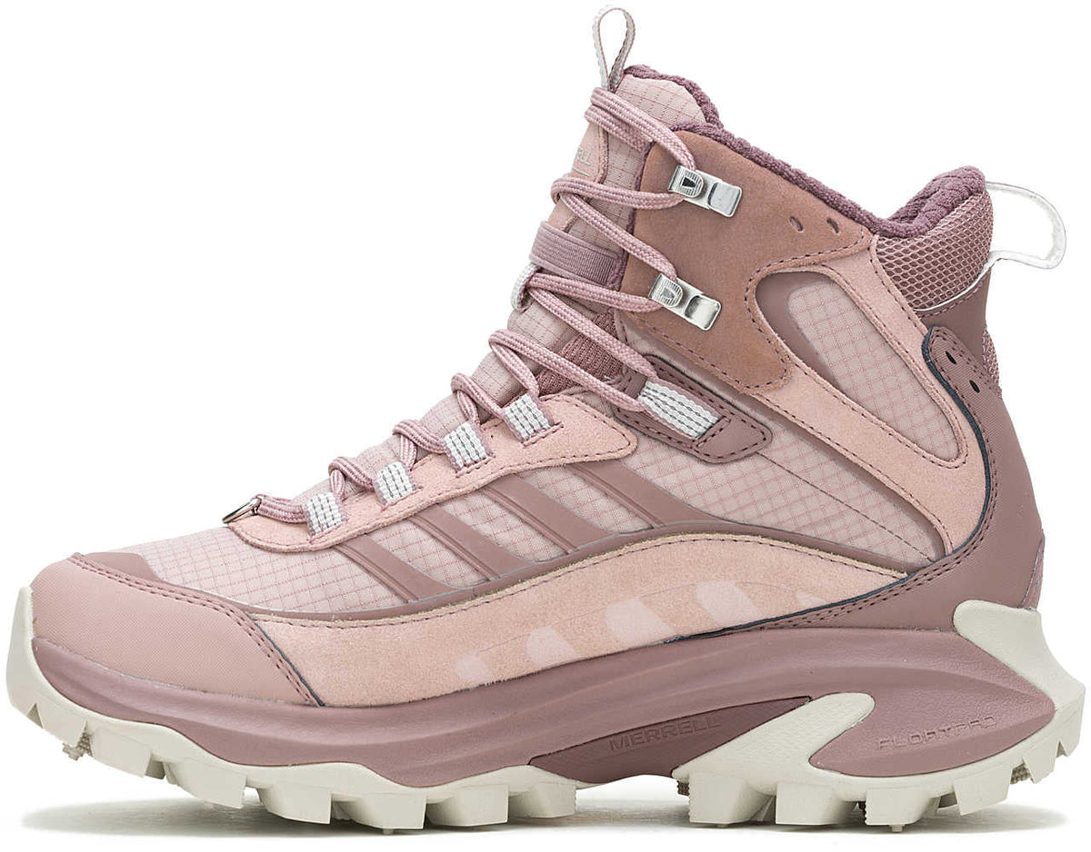 Women's Moab Speed 2 Thermo Mid Waterproof Walking Boots - Pink