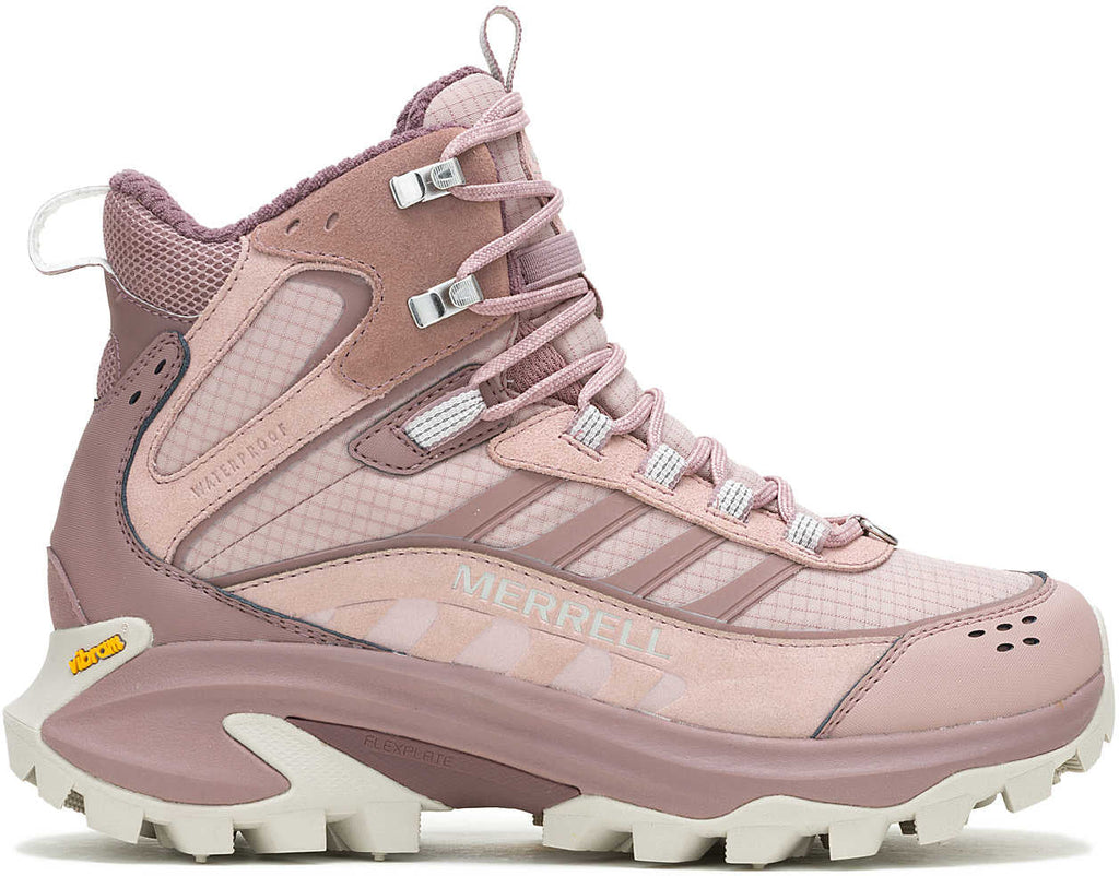 Women's Moab Speed 2 Thermo Mid Waterproof Walking Boots - Pink