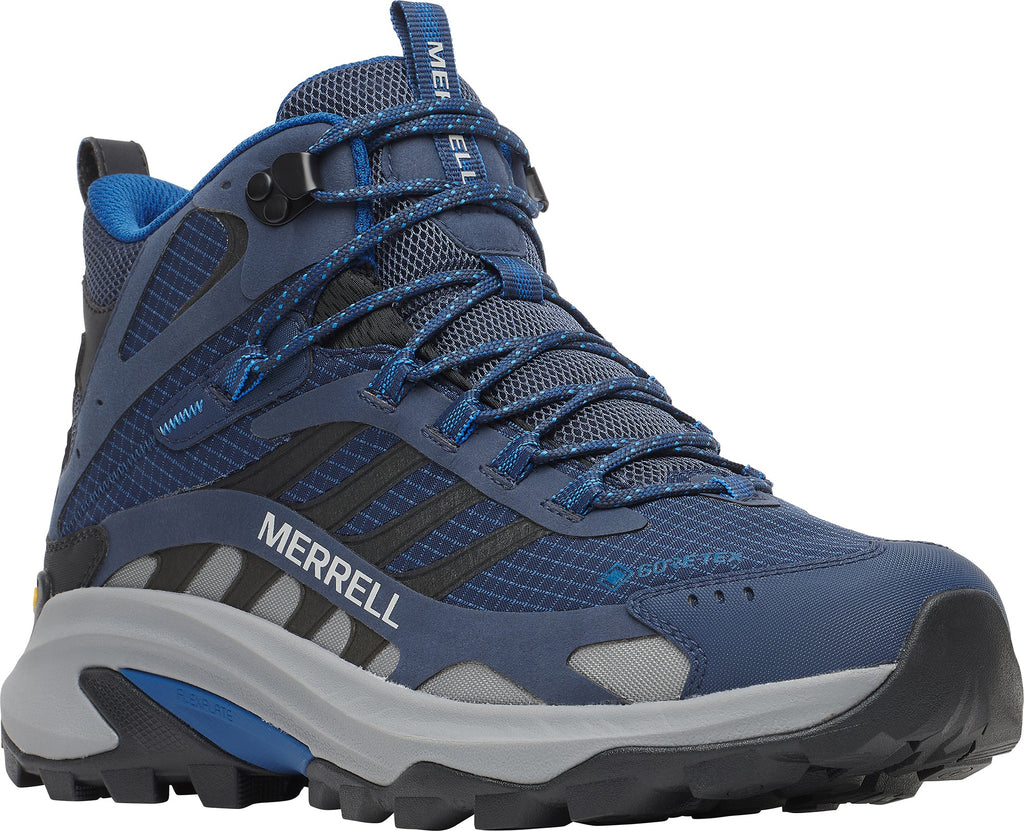 Men's Moab Speed 2 Mid GORE-TEX Walking Boots - Blue