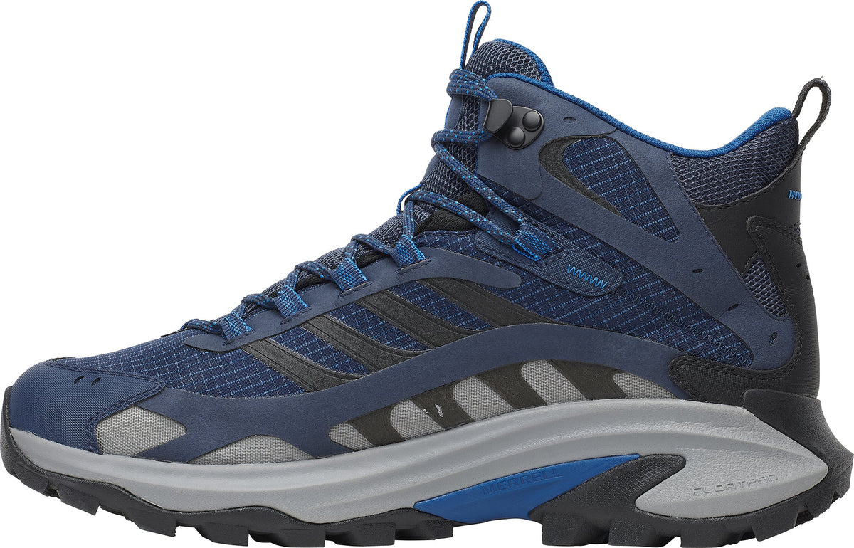 Men's Moab Speed 2 Mid GORE-TEX Walking Boots - Blue