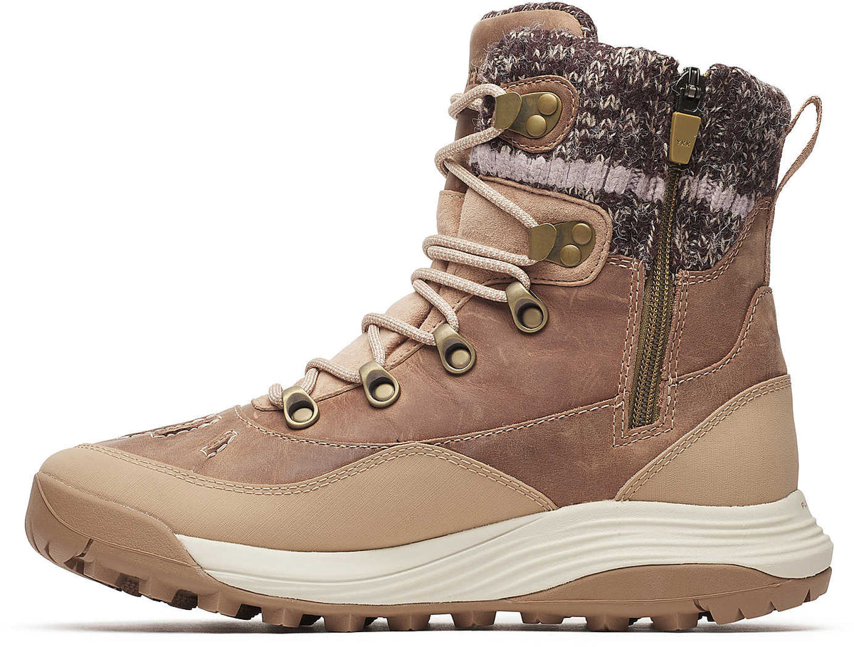 Women's Siren 4 Thermo Mid Zip Waterproof Walking Boots - Brown