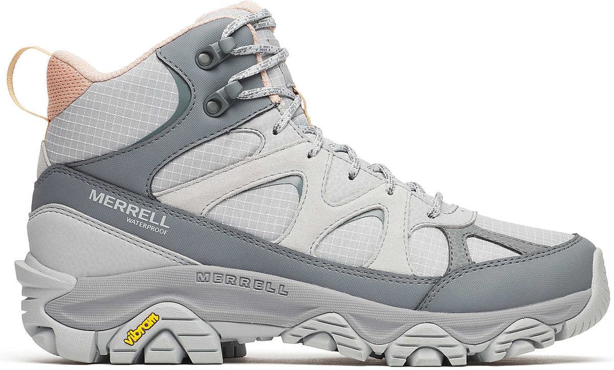 Women's Thermo Snow Grip Mid Waterproof Walking Boots - Grey