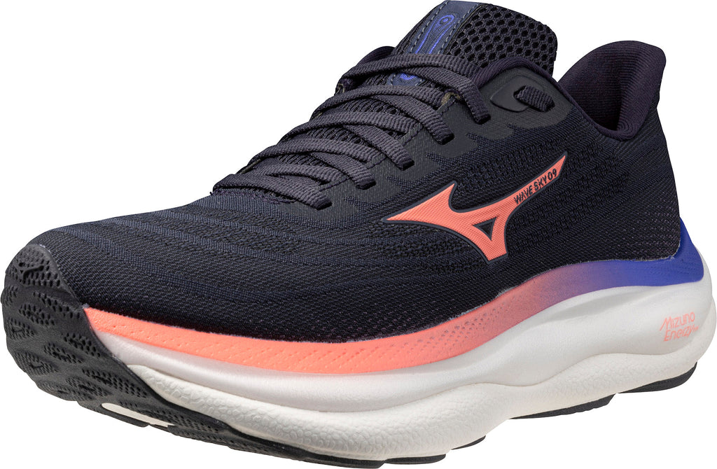 Women's Wave Sky 9 Road Running Shoes - Grey