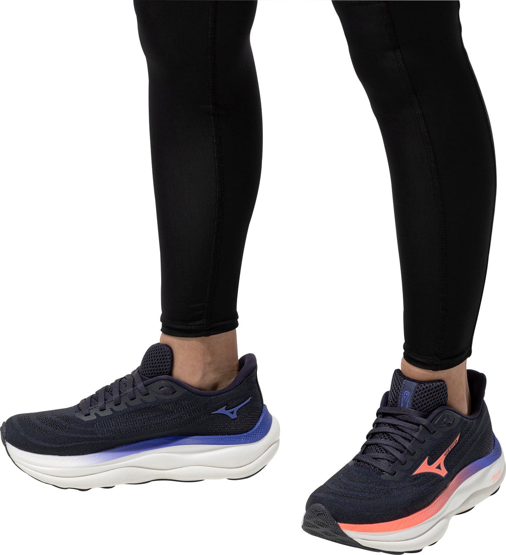 Women's Wave Sky 9 Road Running Shoes - Grey