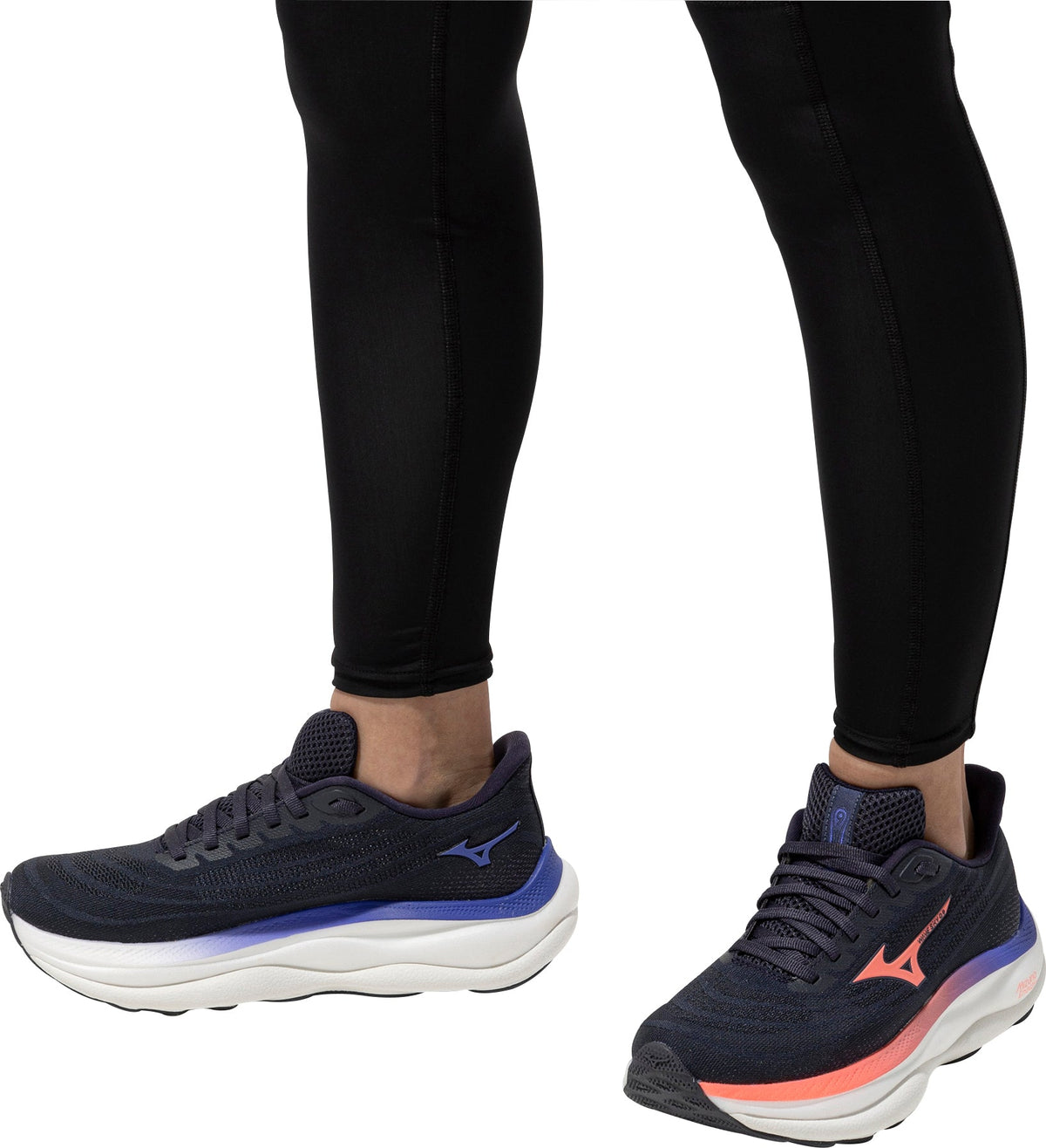 Women's Wave Sky 9 Road Running Shoes - Grey