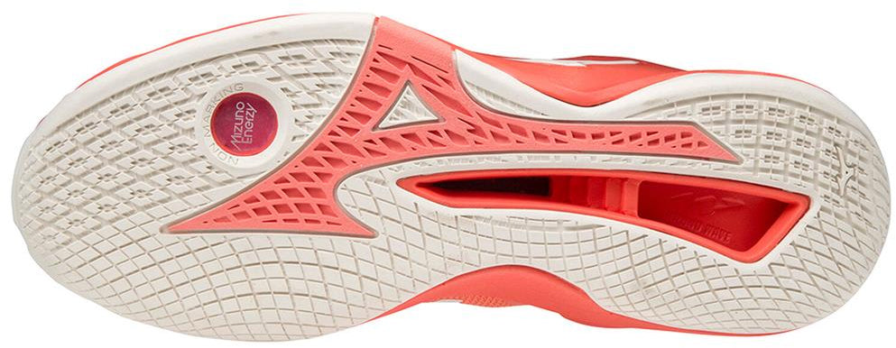 Women's Wave Stealth Neo Netball Shoes - Orange