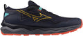 Men's Wave Daichi 9 Trail Running Shoes - Blue