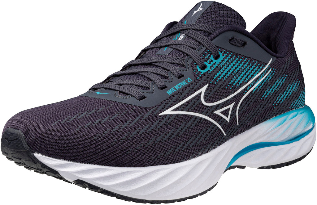 Men's Wave Inspire 21 Road Running Shoes - Grey
