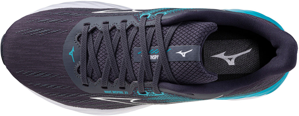 Men's Wave Inspire 21 Road Running Shoes - Grey