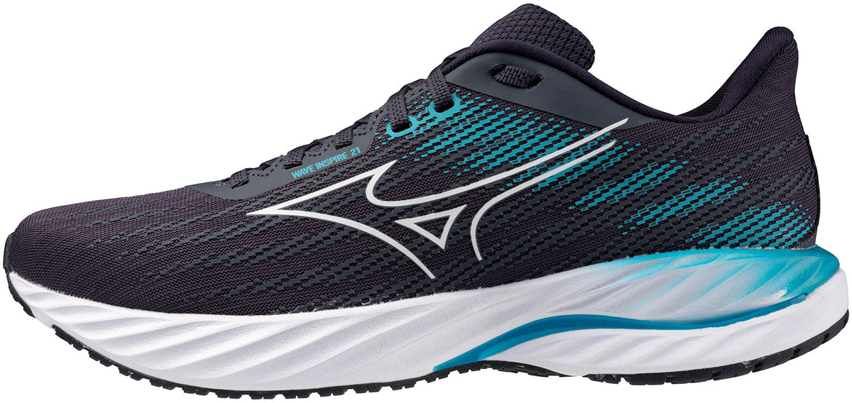Men's Wave Inspire 21 Road Running Shoes - Grey