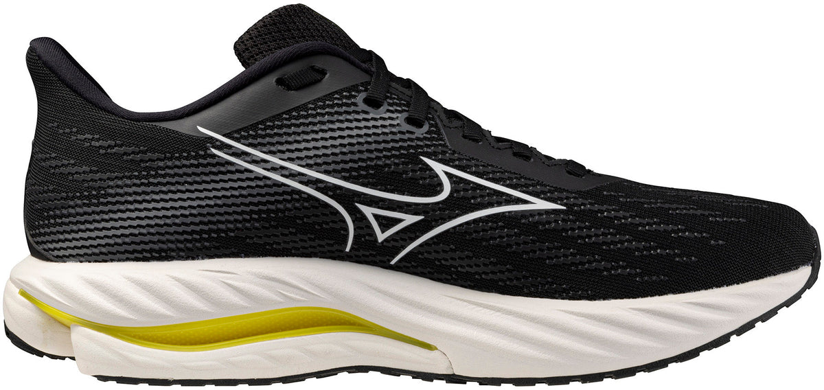 Men's Wave Inspire 21 Wide Fit (2E) Road Running Shoes - Black