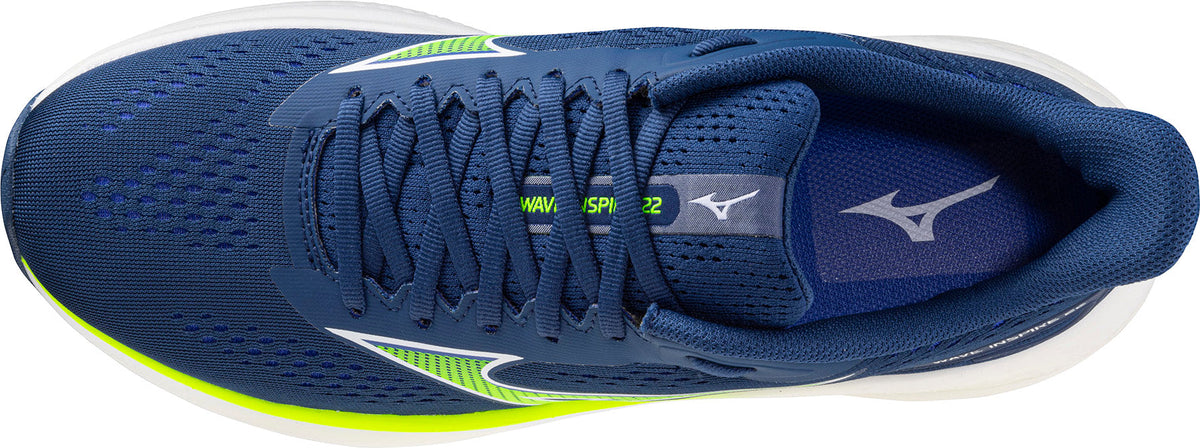 Men's Wave Inspire 22 Road Running Shoes - Blue