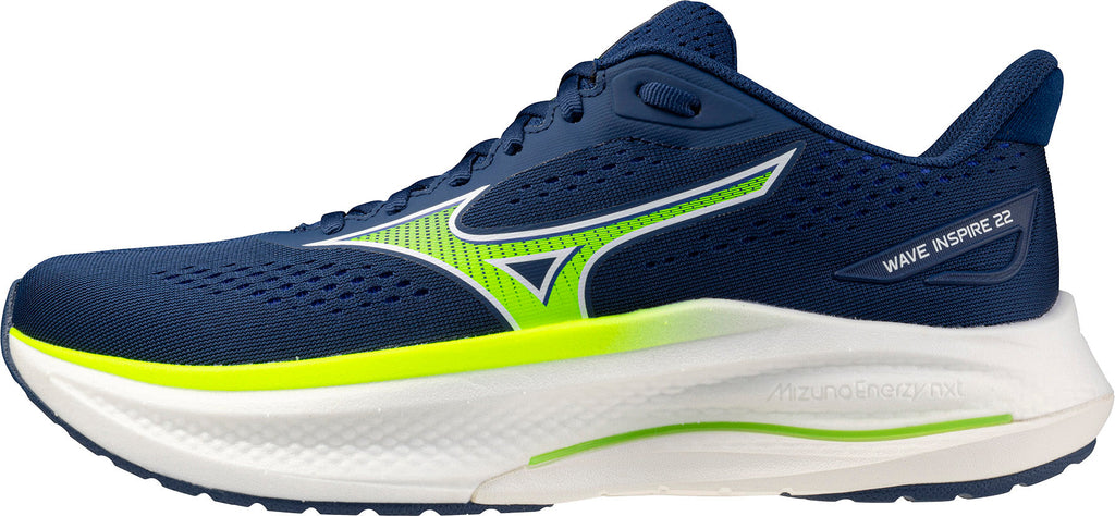 Men's Wave Inspire 22 Road Running Shoes - Blue