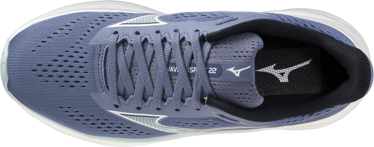 Women's Wave Inspire 22 Road Running Shoes - Blue