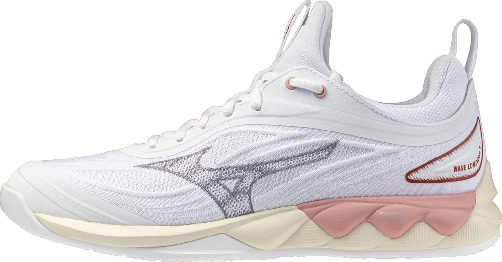 Women's Wave Luminous 3 Court Shoes - White