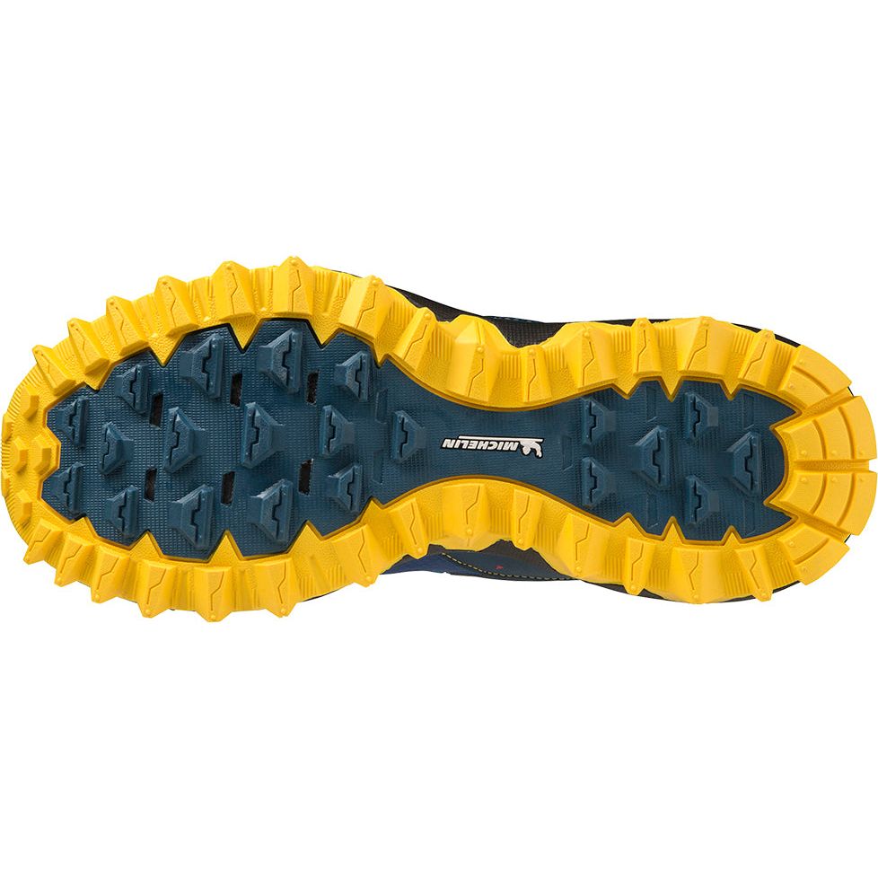 Men's Wave Mujin 9 Trail Running Shoes - Blue